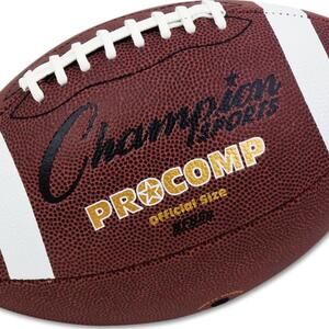 Champion Sports Football Pee Wee Size, Brown